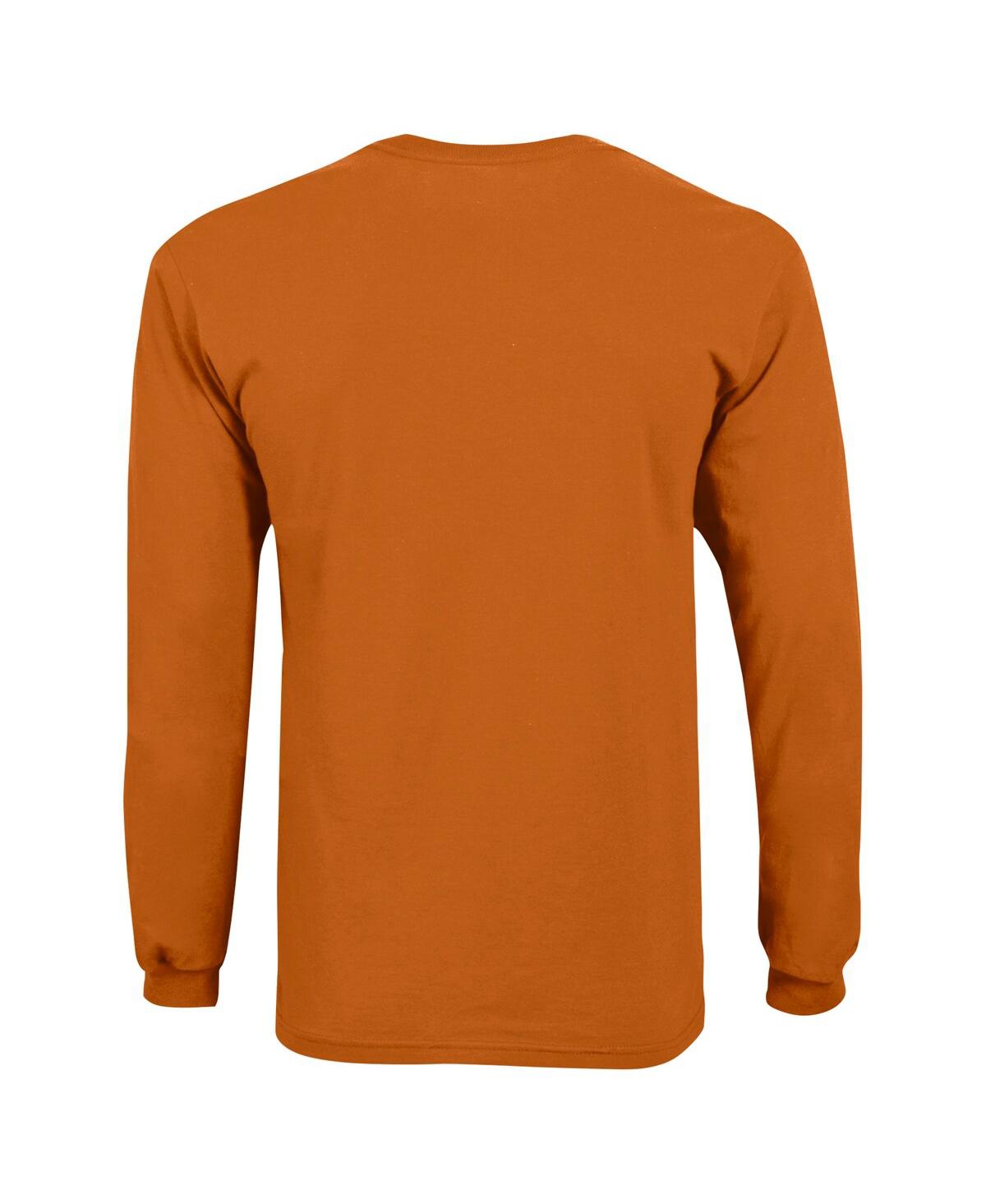 Champion Big Boys And Girls Texas Orange Texas Longhorns Arch Over Logo Long Sleeve T-shirt In Orange