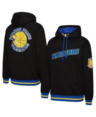 Mitchell & Ness - Men's and Women's Black Golden State Warriors Heavyweight Hoodie
