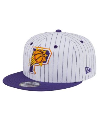 Men's White Phoenix Suns Deceptor Pinstripe 9FIFTY Snapback Hat