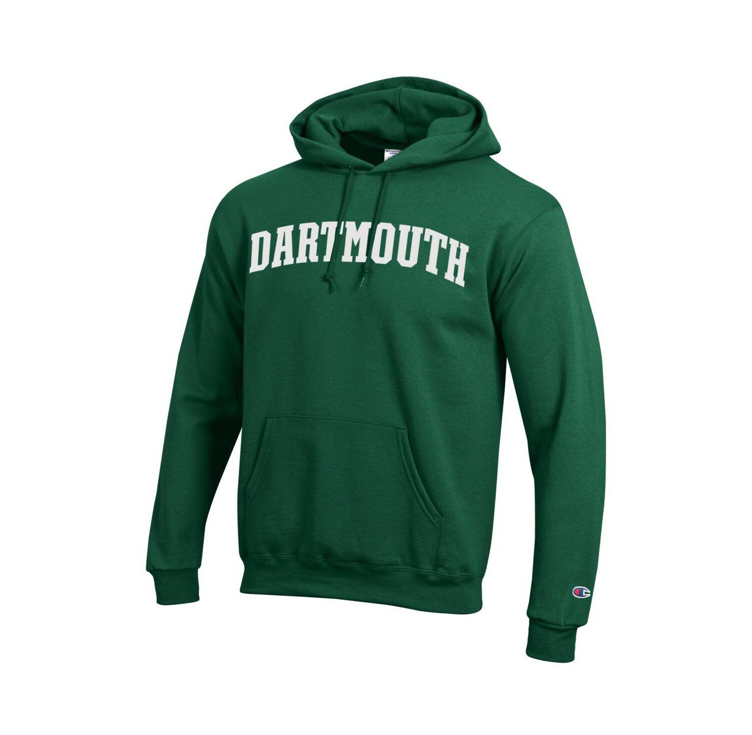 Men's Green Dartmouth Big Green Basic Arch Fleece Pullover Hoodie