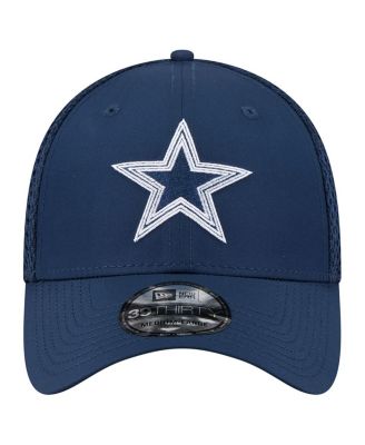 Men's Navy Dallas Cowboys Outline 39THIRTY Flex Hat