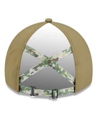 Women's Green Las Vegas Raiders 2025 Salute to Service Pony Tail Adjustable Hat