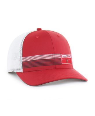 Men's Red Louisville Cardinals Rangefinder Brrr Trucker Adjustable Hat