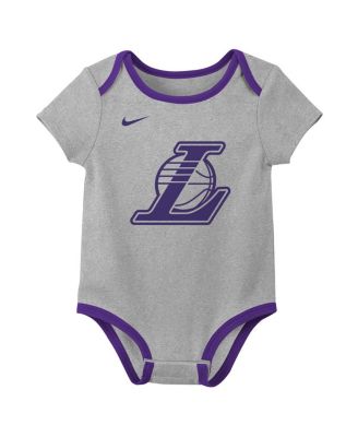 Baby Boys and Girls 2-Piece Los Angeles Lakers Bodysuit Set