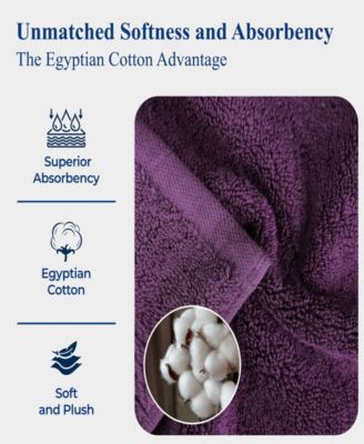 100% Egyptian Cotton 2-Pc Bath Sheet Set 