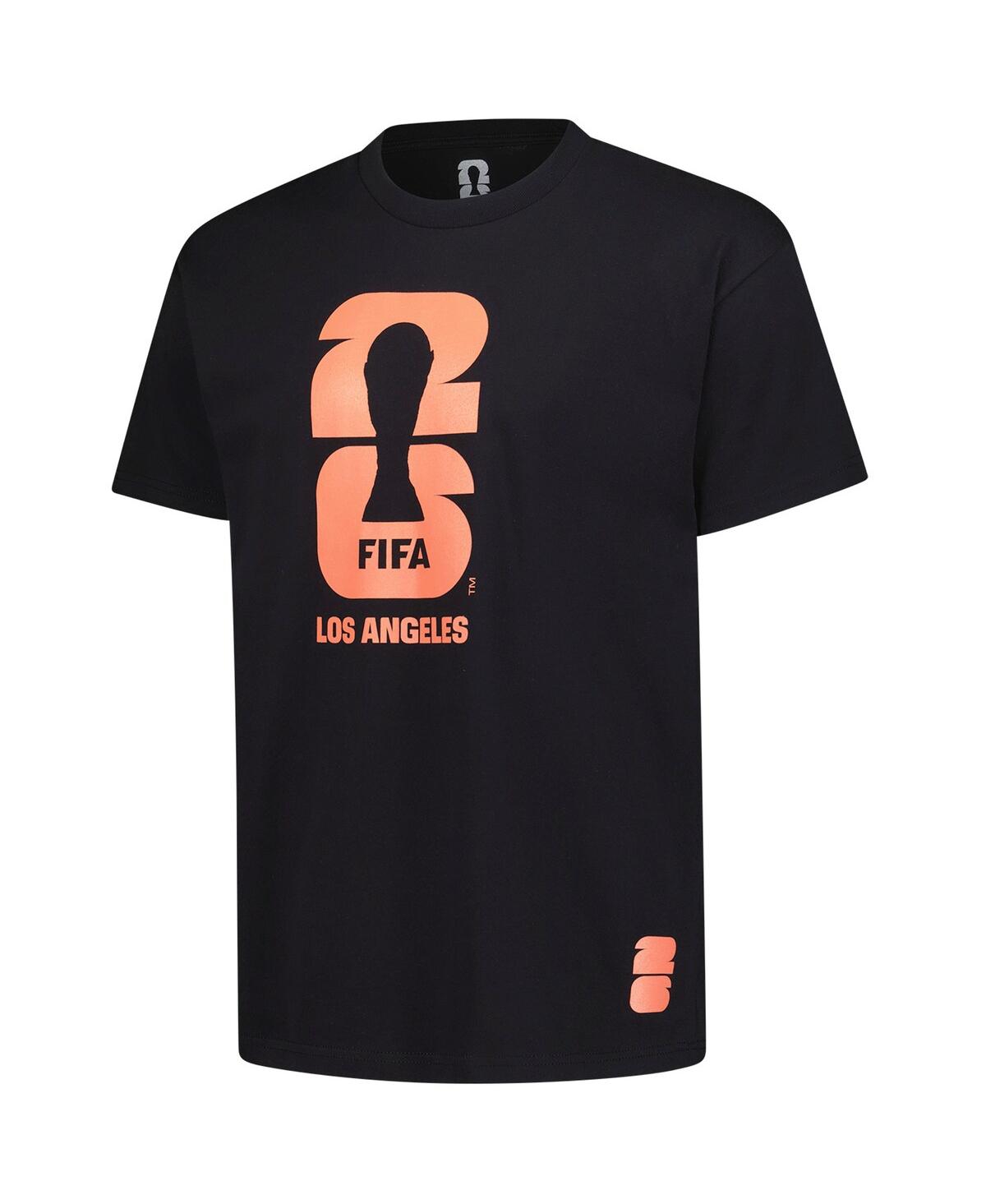 Outerstuff Men's Black 2026 Fifa World Cup Los Angeles Host City Local Oversized T-Shirt