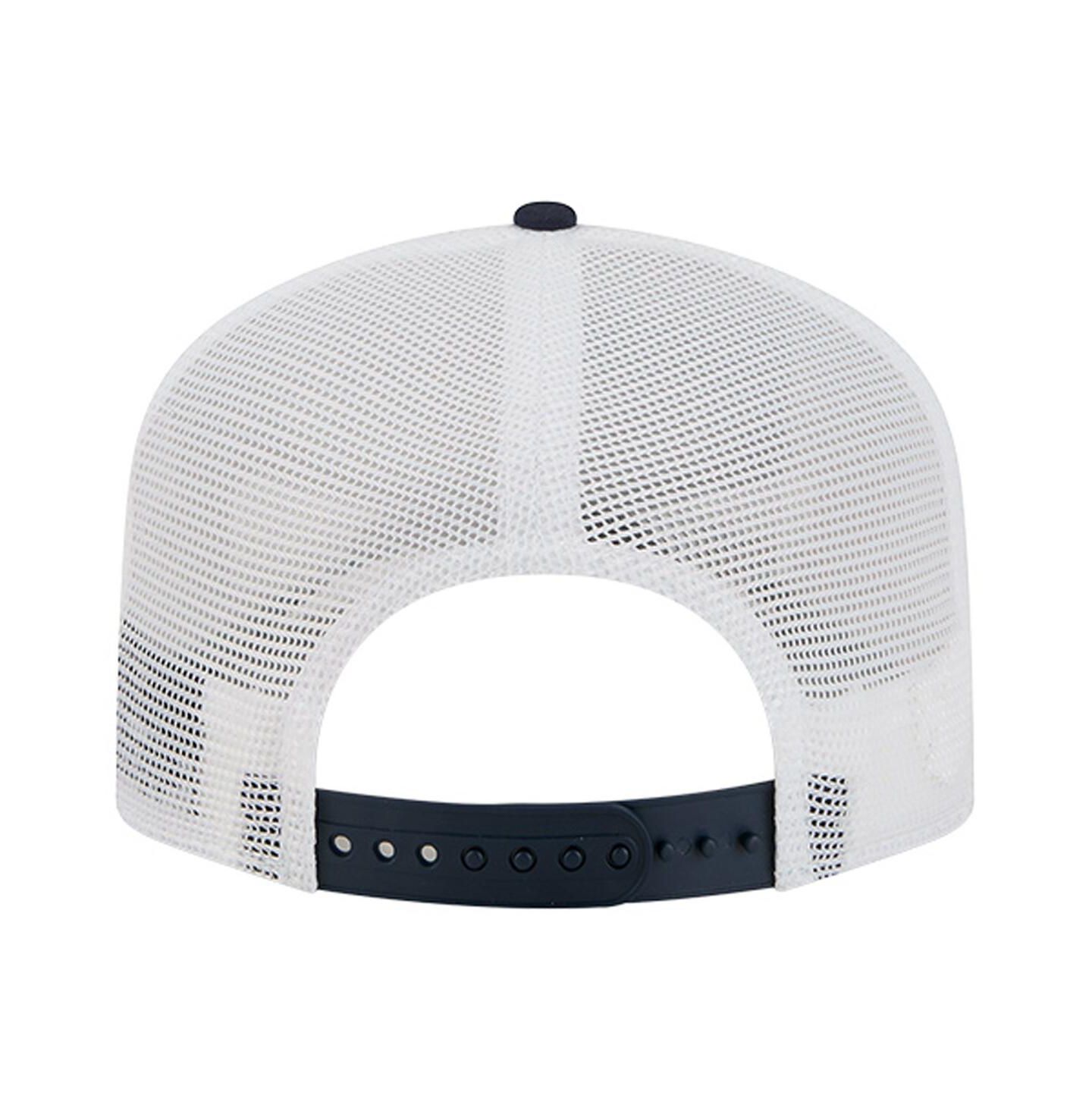 Мужская кепка New Era White Michigan Wolverines Diamond 19TWENTY Golfer Adjustable Hat — фото 3