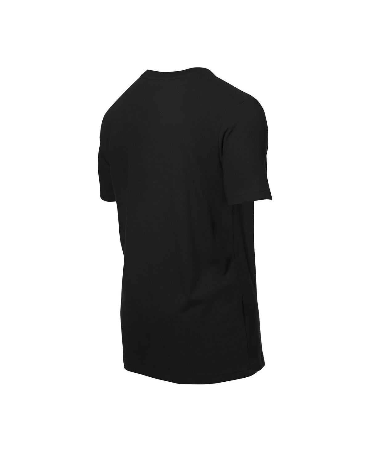 New Era Men's Black York Yankees Dia de los Muertos Washed Oversized T-Shirt