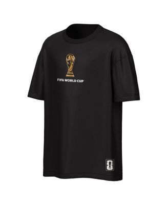 Men's Black 2026 FIFA World Cup Trophy Oversized T-Shirt