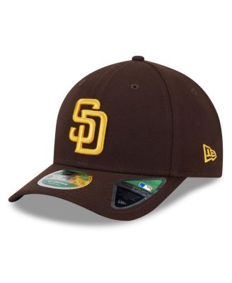 Men's Brown San Diego Padres 2025 MLB Postseason Side Patch 9FORTY Adjustable Hat
