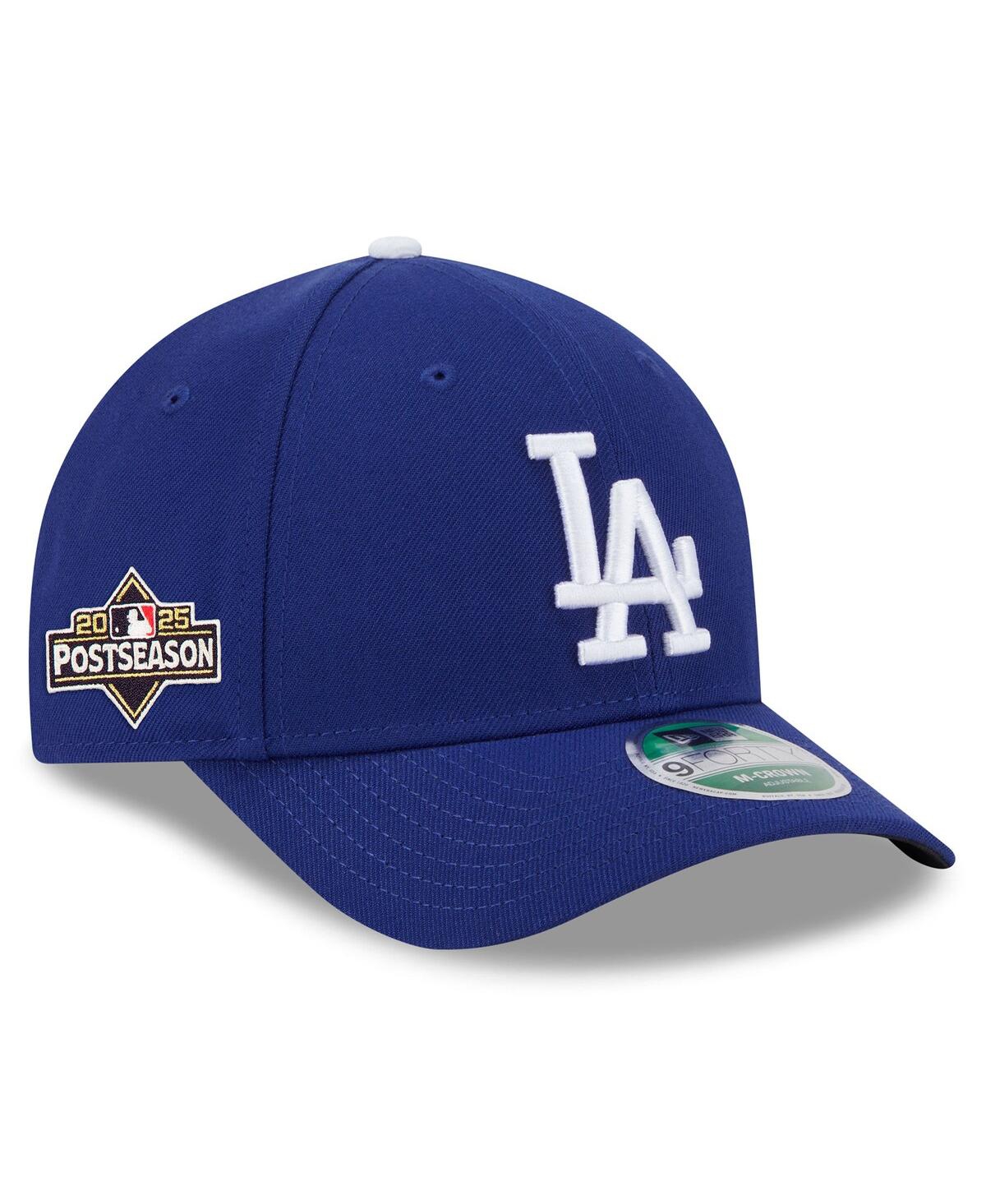New Era Men's Royal Los Angeles Dodgers 2025 Mlb Postseason Side Patch 9forty Adjustable Hat In Blue