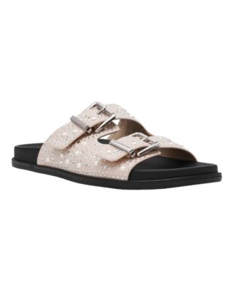 Wild Pair - Women's Maagda Double Band Flat Sandals