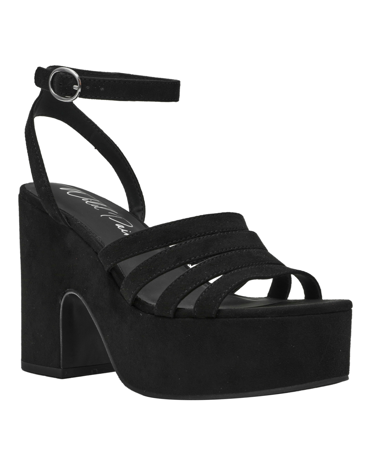 Wild Pair Women's Jacii Wedge Sandals, Macy's Exclusive In Black