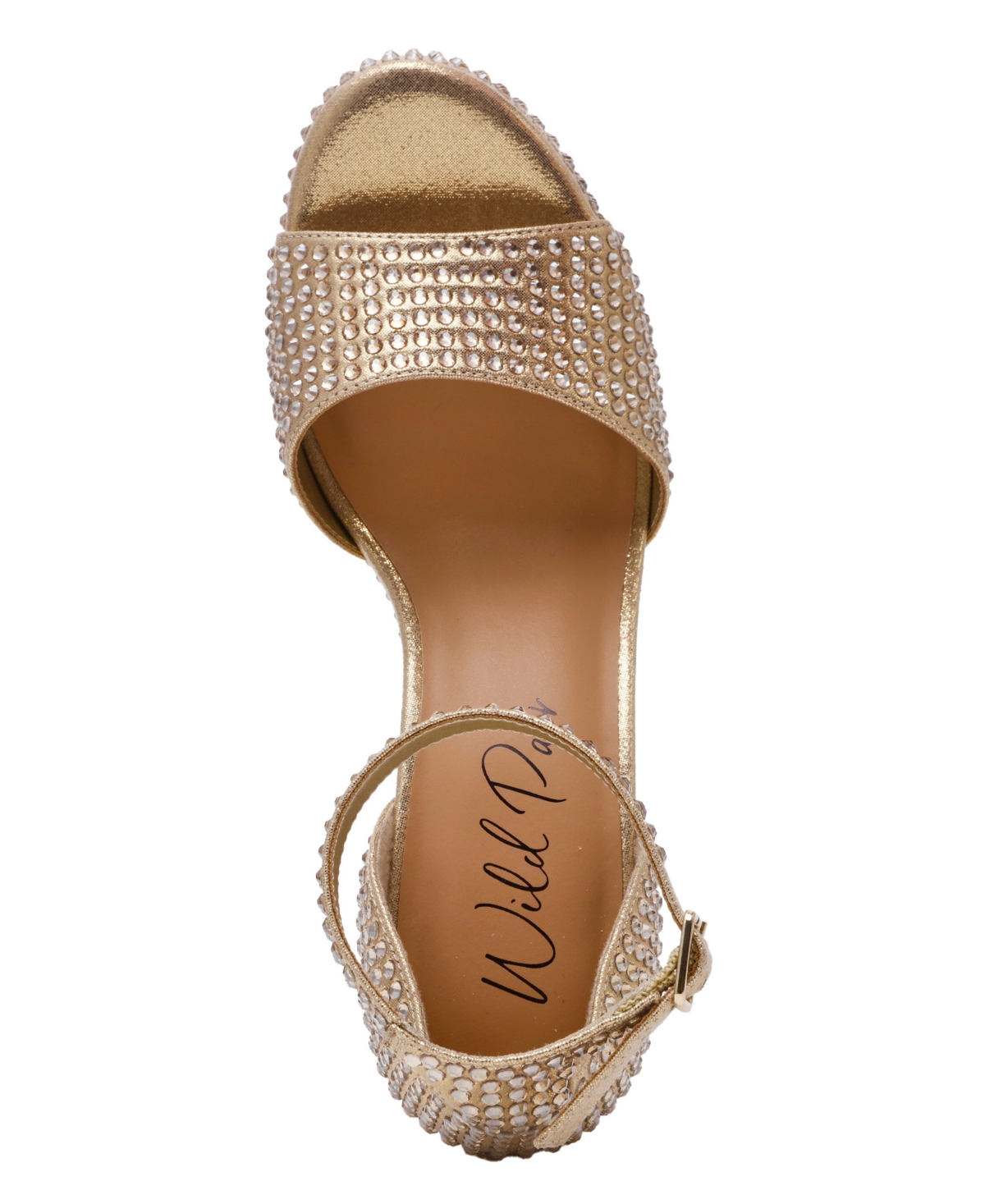 Wild Pair Women's Hanalaur Round Toe Sandals, Macy's Exclusive In Gold