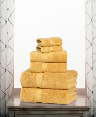 100% Egyptian Cotton 6-Pc Towel Set 