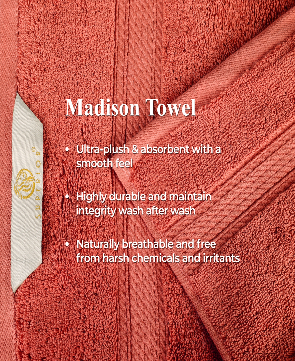Superior 100% Egyptian Cotton 2-pc Bath Sheet Set In Orange