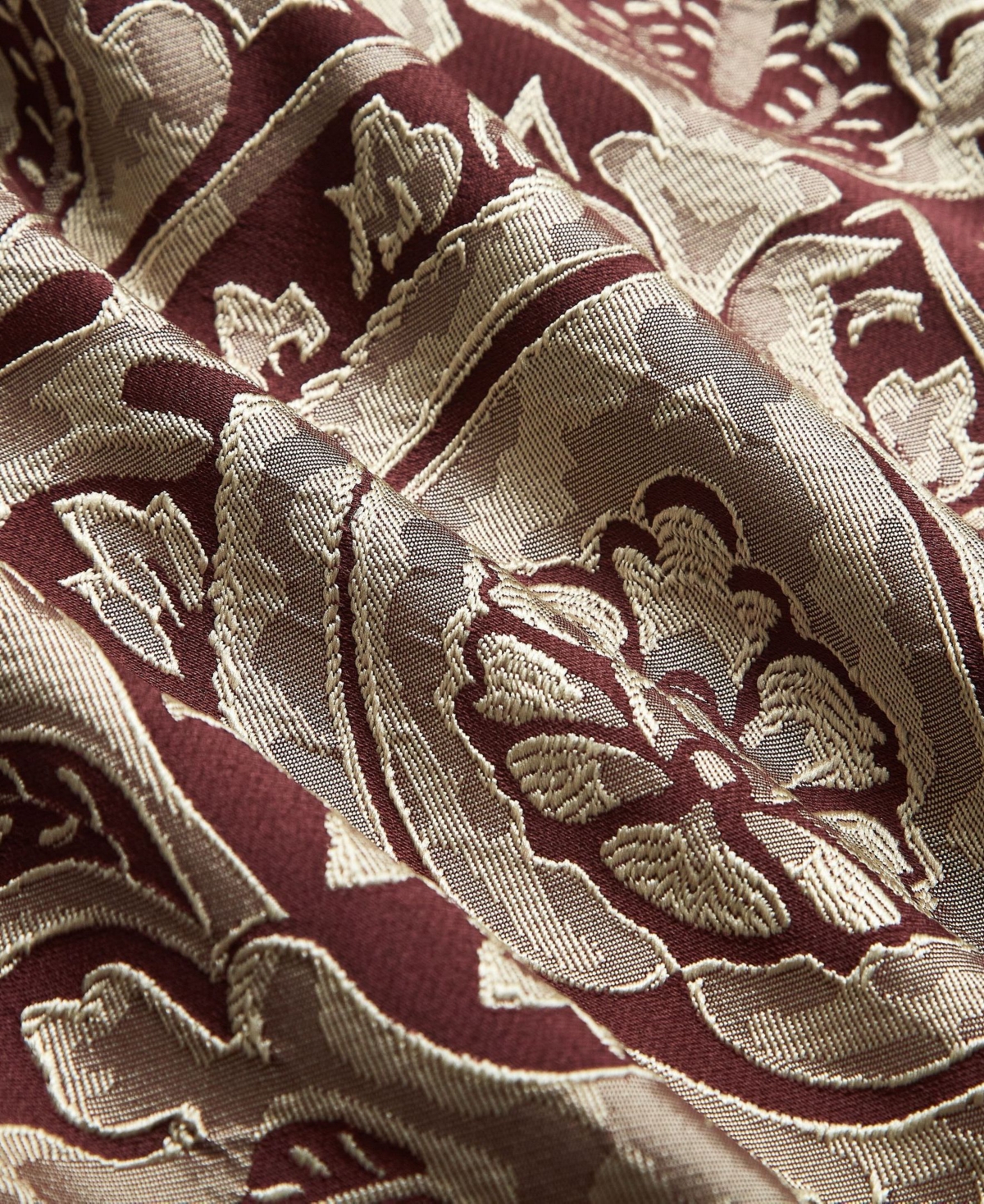 Stratford Park Therese Damask 7-pc. Comforter Set, King In Burgundy