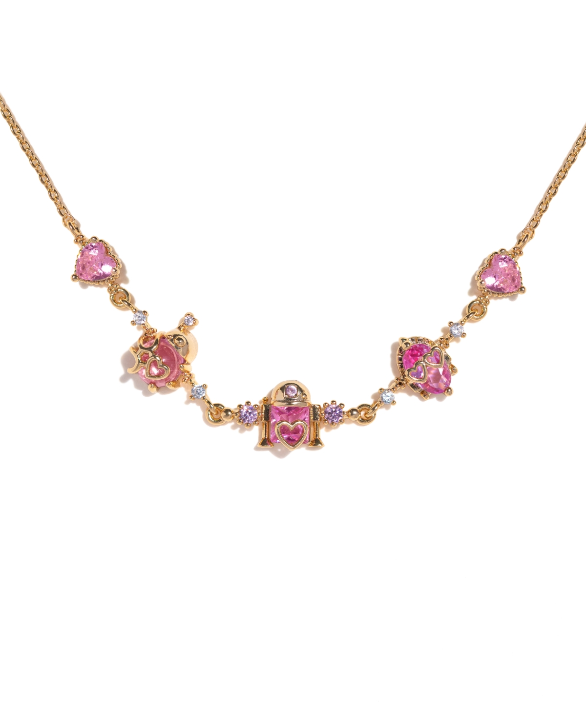 Girls Crew Star Wars Crystal Gold Plated Sparks Fly Bracelet