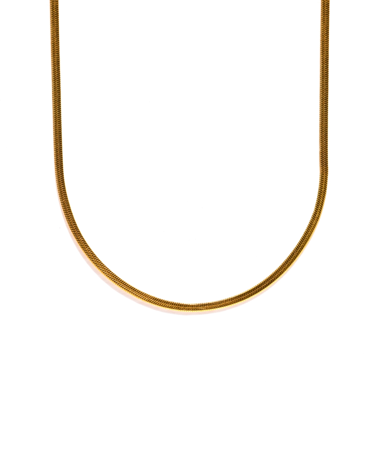 Girls Crew Monaco Snake Gold Plated Chain Necklace