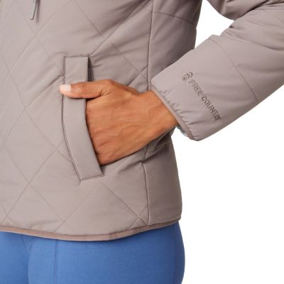 Women's Hooded Cirrus Quilted Reversible Jacket