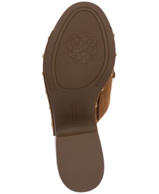 Women's Efellan Wood Platform Slip On Sandals