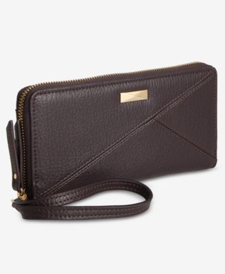 Hazell Pieced Zip Around Wallet, Exclusively at Macy's 