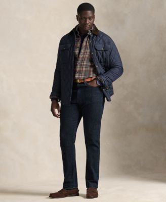 Men's Big & Tall Plaid Brushed Flannel Shirt