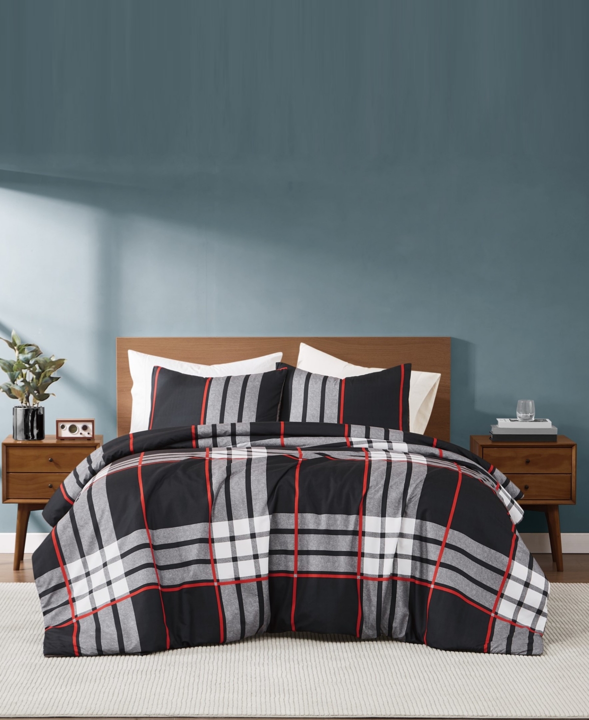 Truly Soft Danbury Plaid 3-Pc. Duvet Set