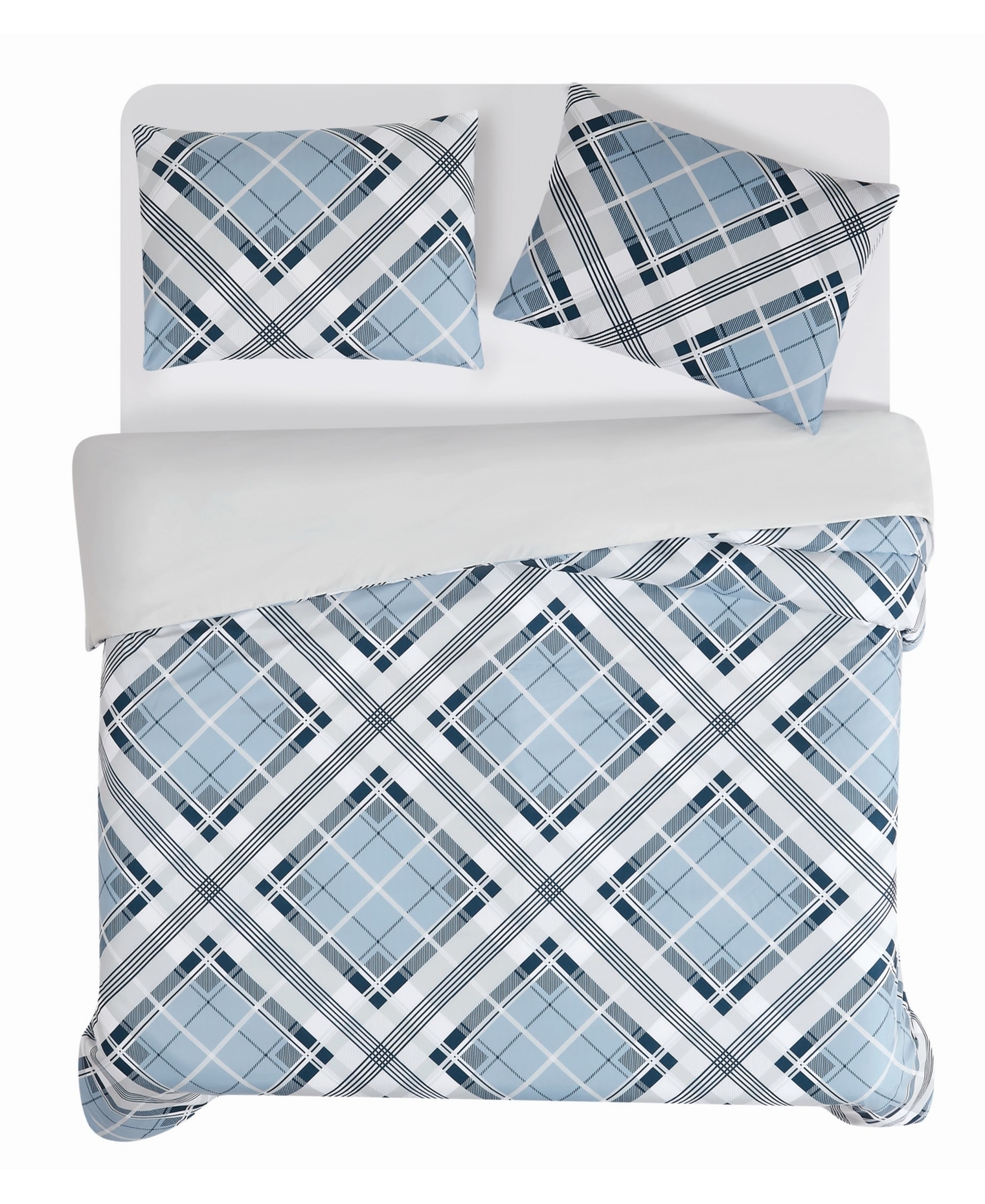 Truly Soft Lars Plaid 3-Pc. Duvet Set