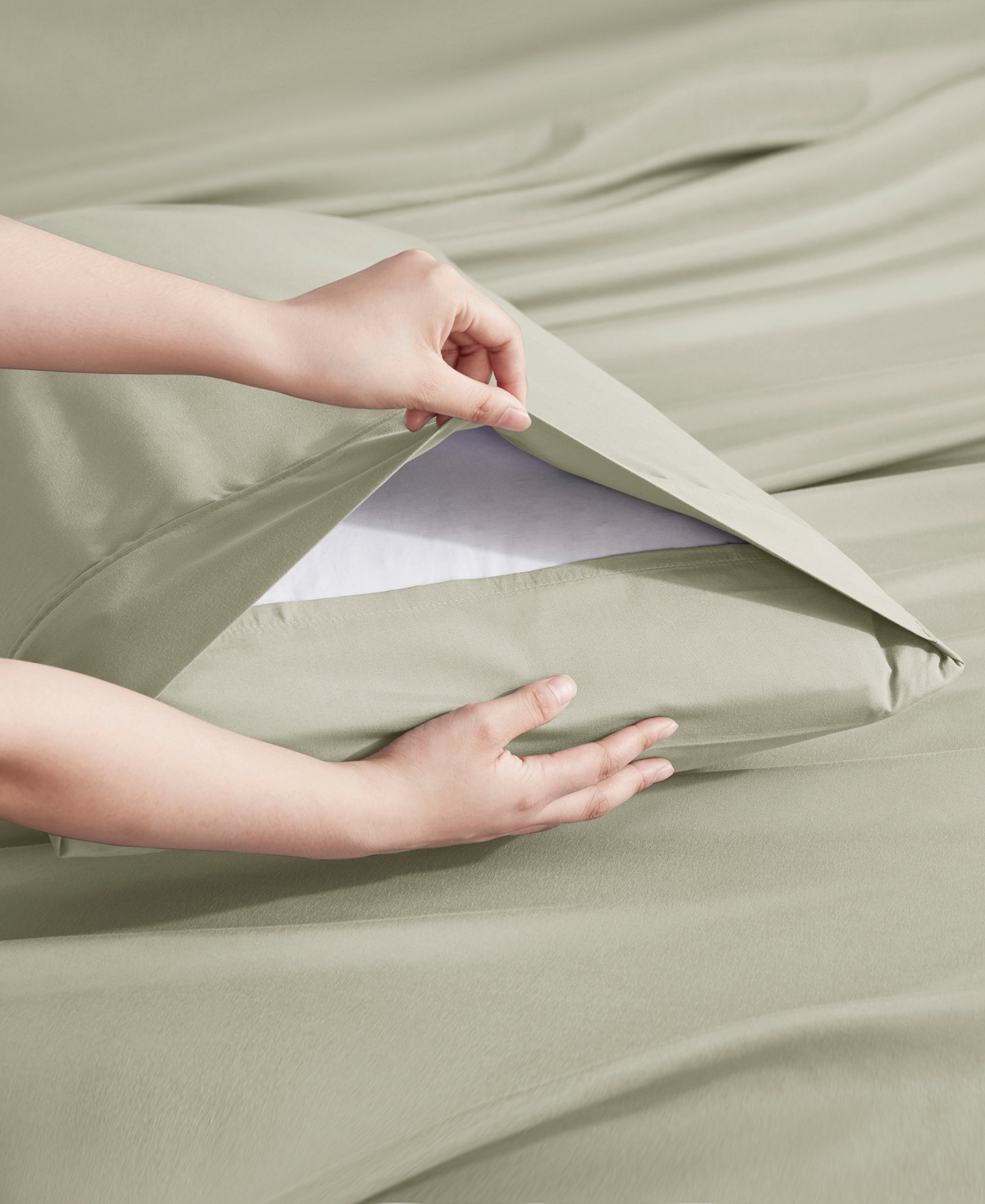 Nestl Extra Deep Pocket 6-pc. Sheet Set, Queen In Green