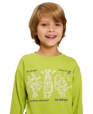 Color Lab Boys 2-10 Printed Long-Sleeve T-Shirt