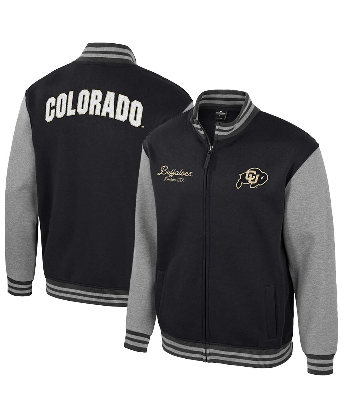 Мужская черная университетская куртка Colorado Buffaloes Ambi-Turner на молнии
