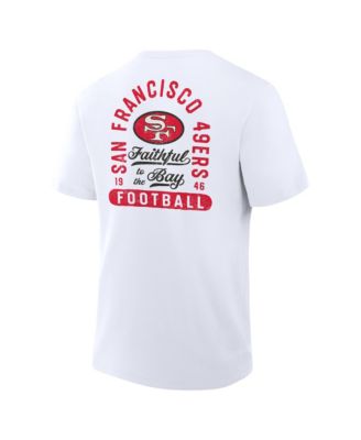 Men's White San Francisco 49ers Fluid Motion Legacy T-Shirt