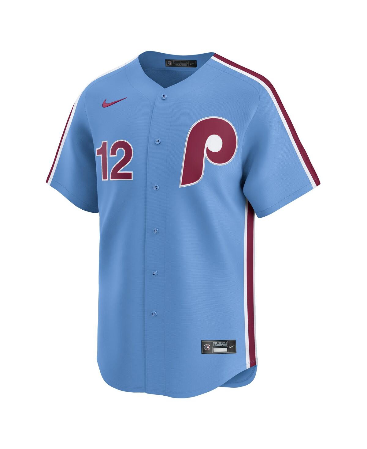 Nike Men's Kyle Schwarber Light Blue Philadelphia Phillies Alternate Limited Jersey