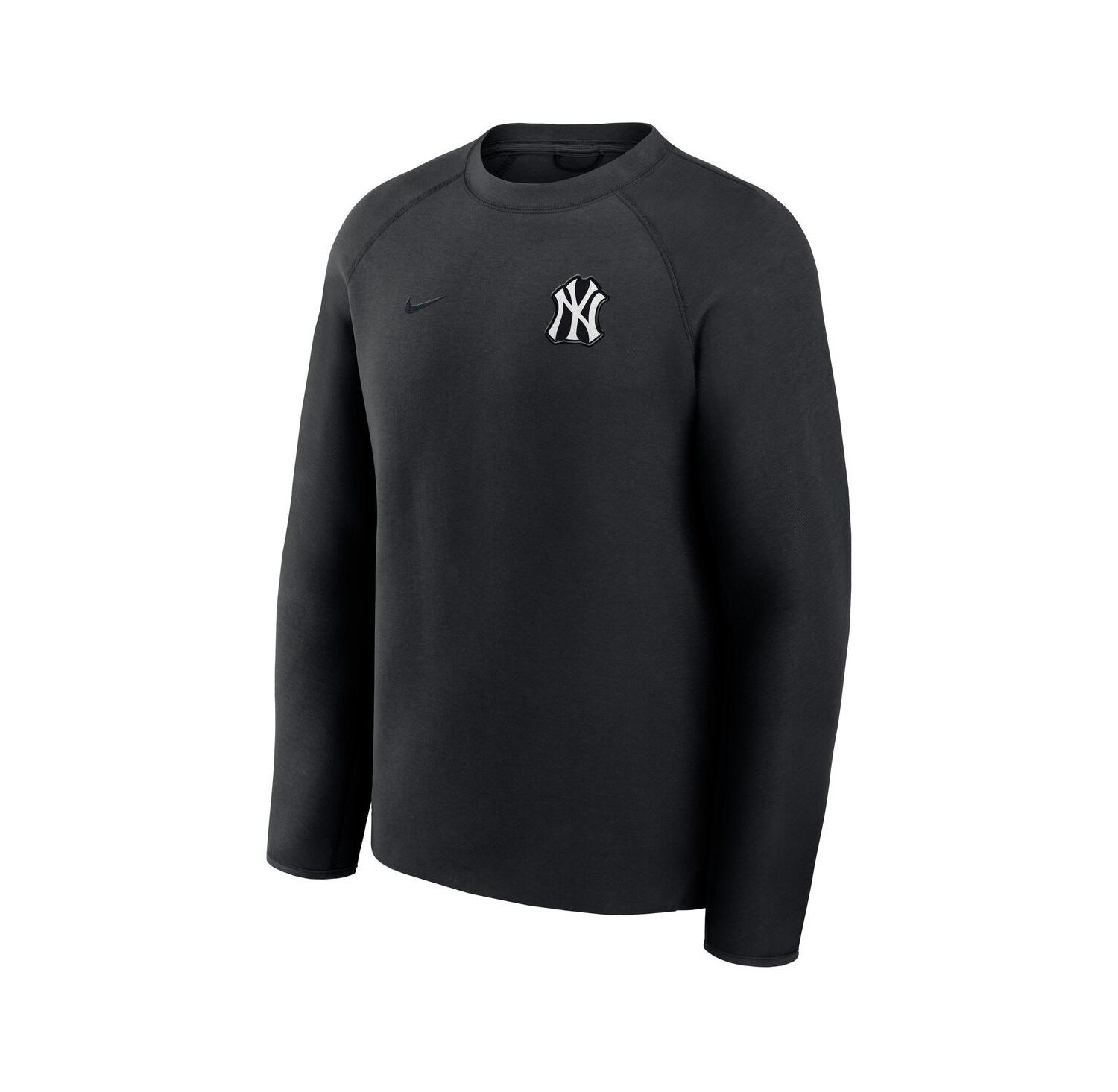 Men's Black New York Yankees Tech Fleece Raglan Sweatshirt