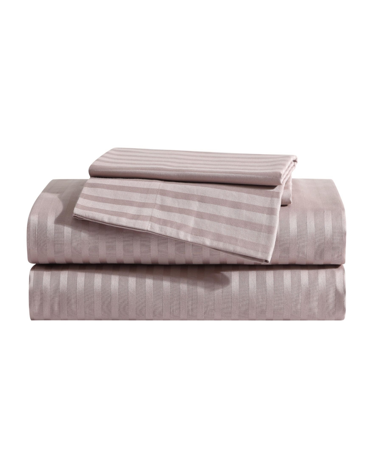 Vera Wang Solid Dobby Stripe T290 4-Pc. Sheet Set