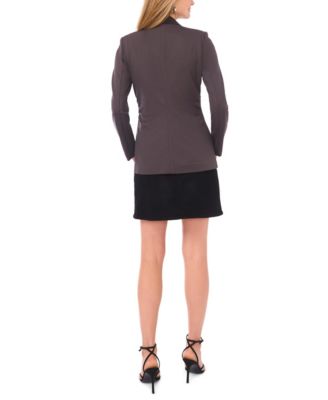 Women's Ponte Long Sleeve Blazer