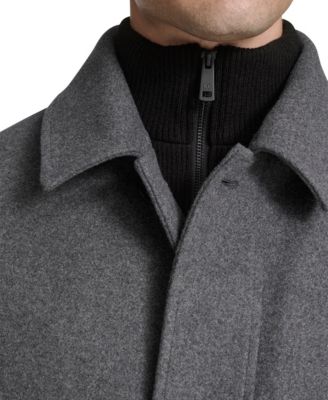 Men's Button Car Coat