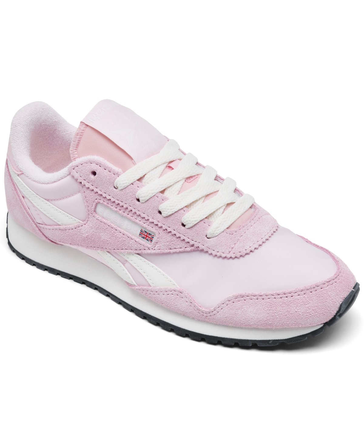 Reebok Women's Classic Az Casual Sneakers From Finish Line In Pink