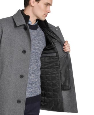 Men's Button Car Coat