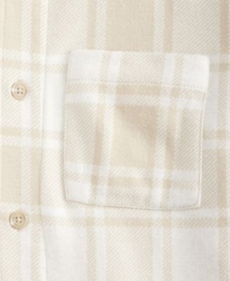 Boys 5-20 Knit Flannel Hoodie