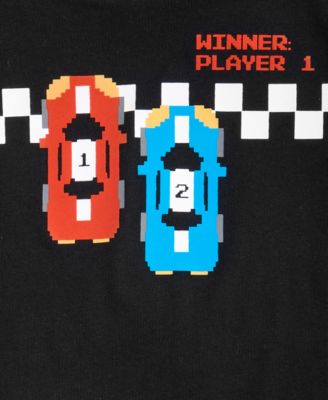 Boys Toddler 2T-4T Car Race Long-Sleeve T-Shirt, Macy's Exclusive