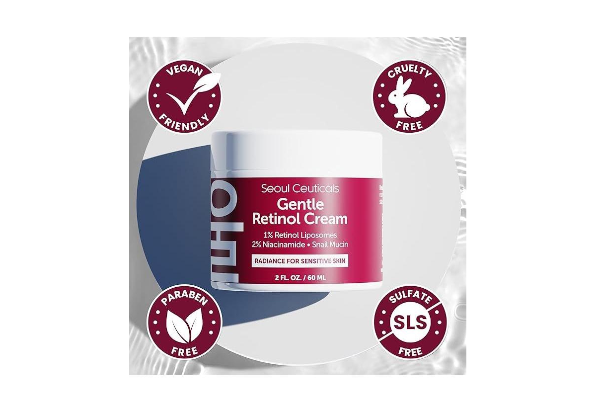 Seoul Ceuticals Korean Skincare Gentle Retinol Cream