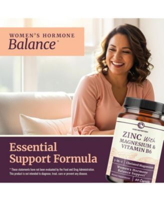 Magnesium, Zinc, and B6 Capsules, 60ct
