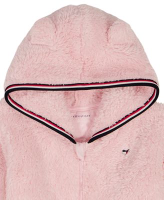 Baby Girls' Crewneck T-Shirt, Hoodie, and Pants, 3-Piece Set