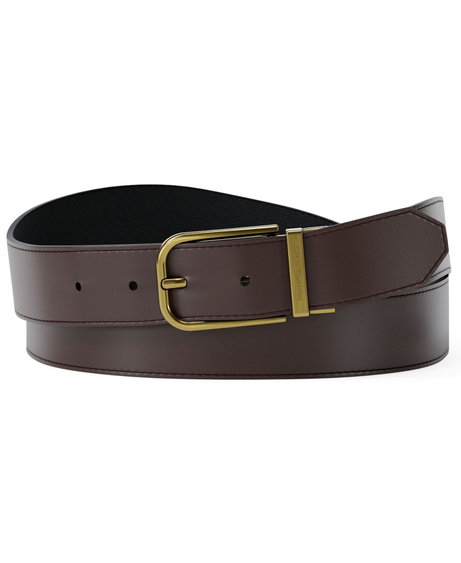 31MM Men's Reversible D-Buckle Dress Belt