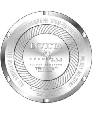 Men's 25482 Speedway Quartz Multifunction Gold Dial Watch