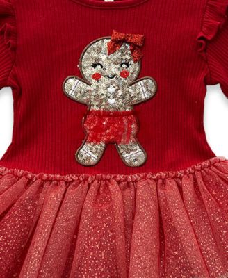 Baby Girls' Tutu Long-Sleeve Top and Leggings, 2-Piece Set