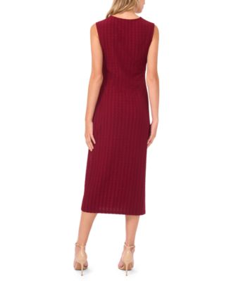 Women's Sleeveless Midi Dress