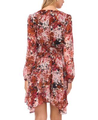 Women's Puff Sleeve Mini Dress